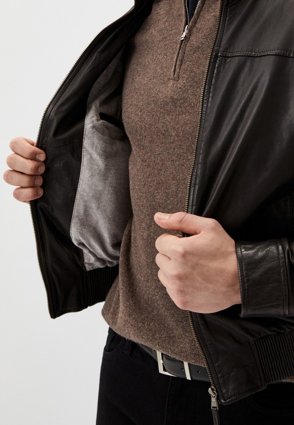 Blouson Куртка кожаная - фото 4