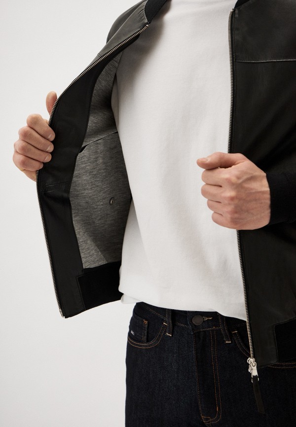 Blouson Куртка кожаная - фото 4