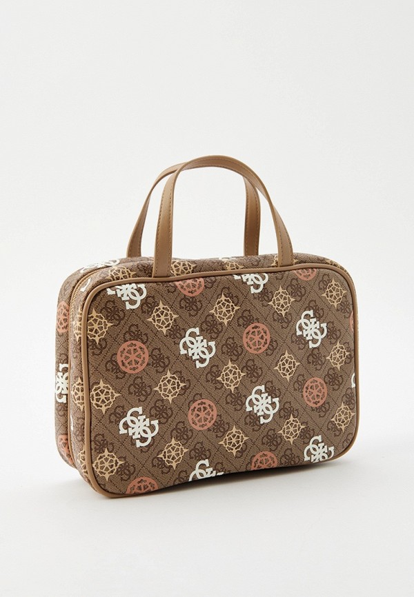 Косметичка Guess, цвет: коричневый, RTLADI583501 — купить в интернет ...