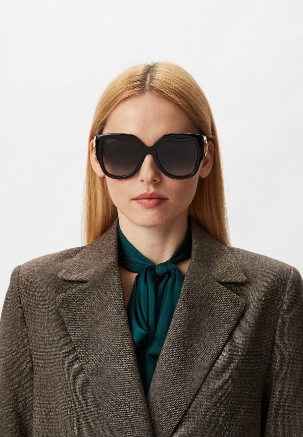 Gucci Очки солнцезащитные - GG1407S 001 - фото 5