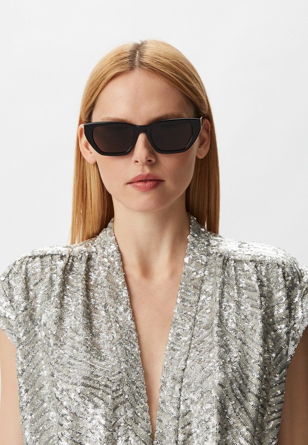 Saint Laurent Очки солнцезащитные - SL M127/F 001 - фото 5