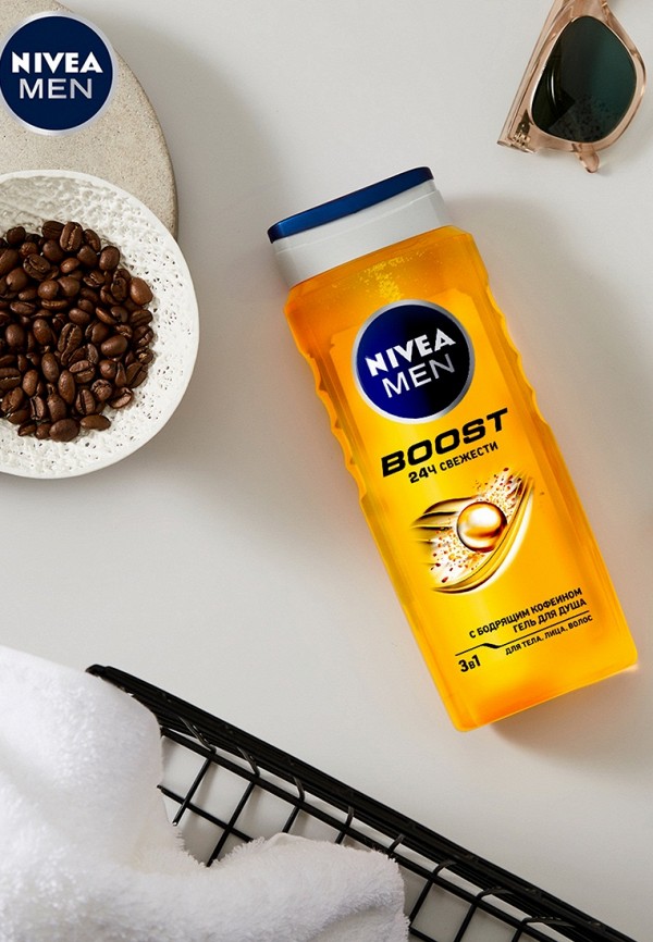 Nivea Гель для душа 3 в 1 - с бодрящим кофеином - фото 6