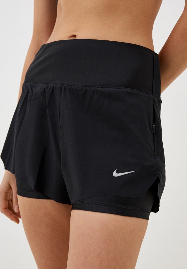 Nike Шорты спортивные - W NK SWIFT DF MR 3IN 2N1 SHORT - фото 4