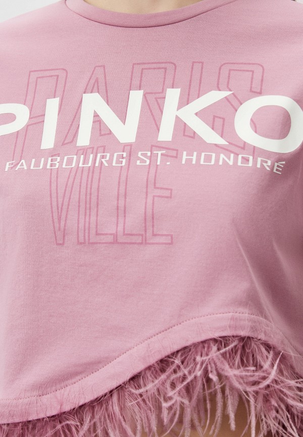 Футболка Pinko, цвет: розовый, RTLADI970101 — купить в интернет ...
