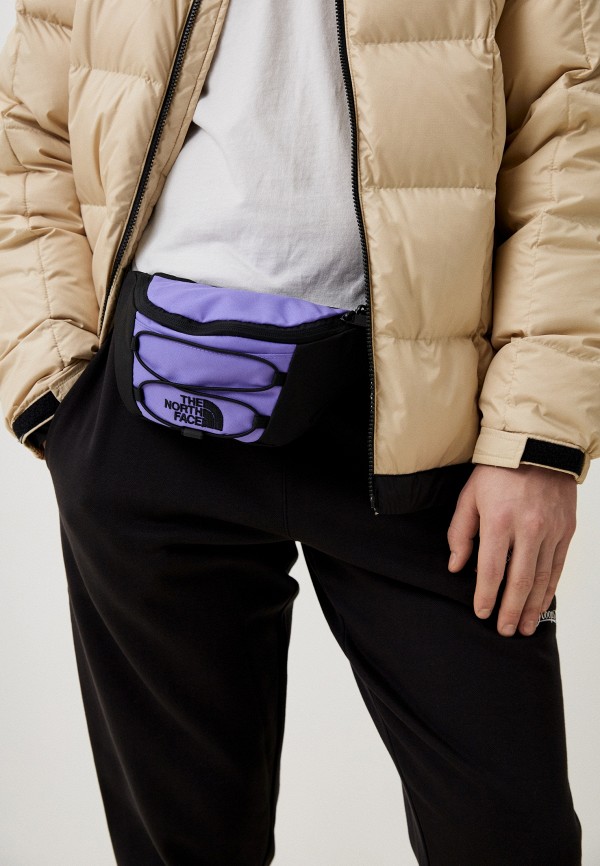 Сумка поясная The North Face Jester Lumbar, цвет: фиолетовый ...
