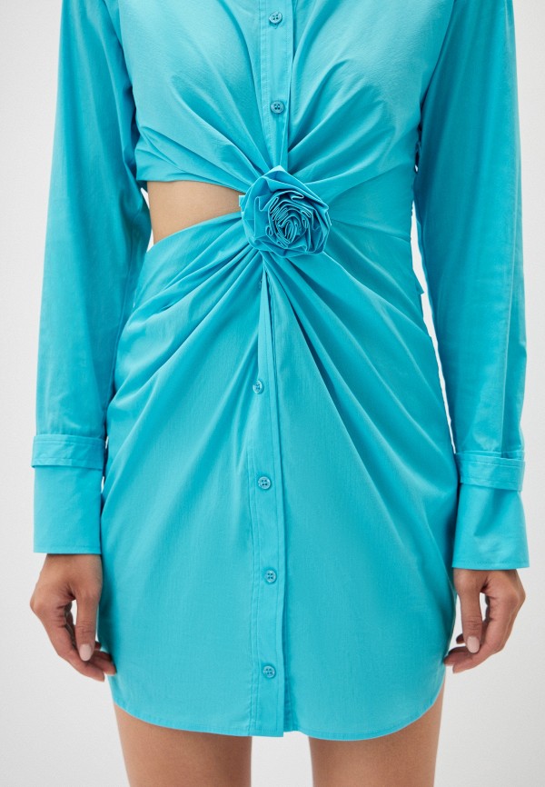 Blugirl Платье и брошь - фото 4