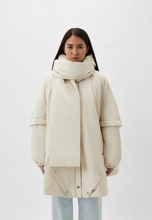 Nina Ricci Куртка утепленная и шарф - фото 1