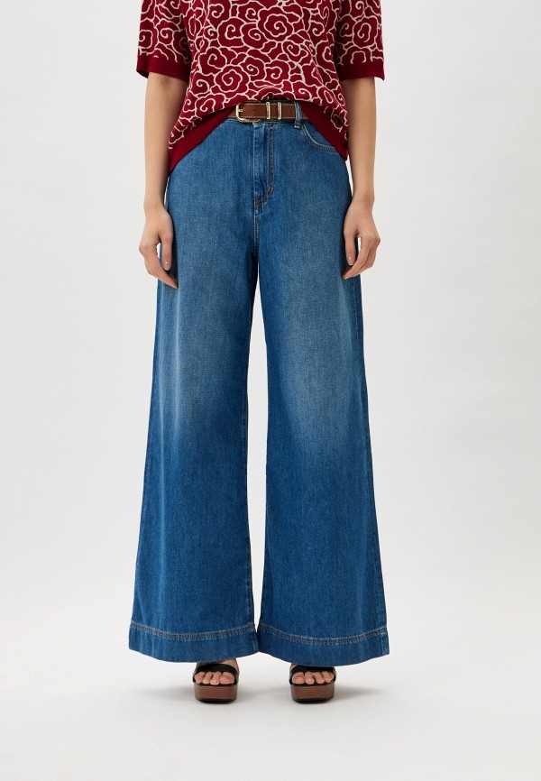 Джинсы Weekend Max Mara VEGA, цвет: синий, RTLADJ257801 — купить в ...