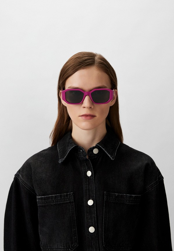 Очки солнцезащитные Karl Lagerfeld KL6085S 525, цвет: фиолетовый ...