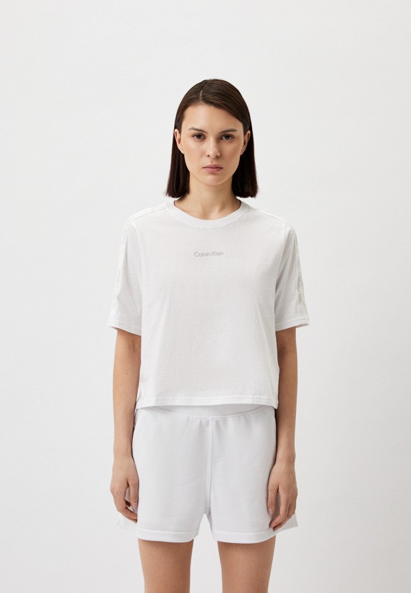 Calvin Klein Performance PW SS T Shirt Cropped RTLADJ445301 Lamoda