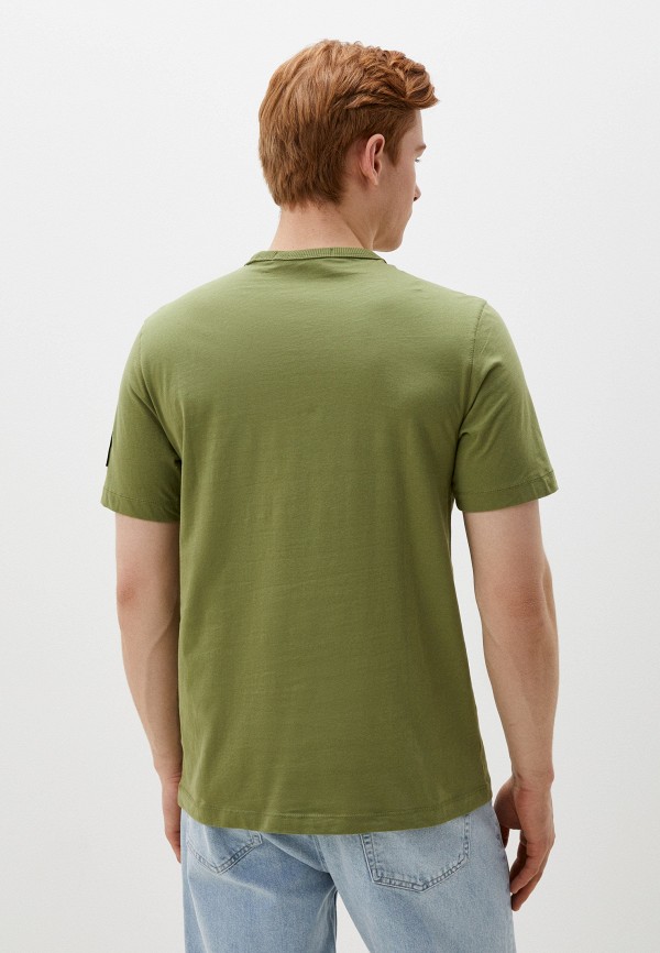 Футболка Calvin Klein Jeans, цвет: зеленый, RTLADJ570602 — купить в ...