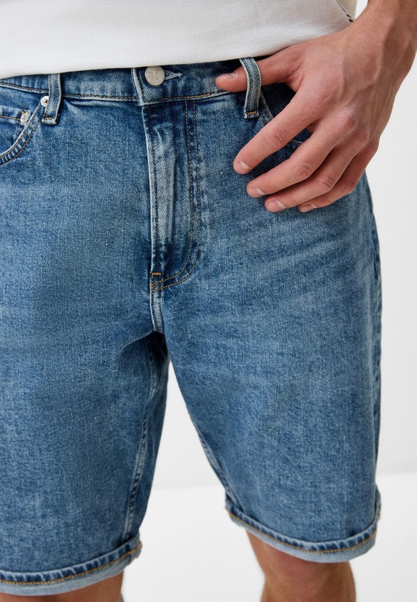Шорты джинсовые Calvin Klein Jeans, цвет: голубой, RTLADJ570701 ...