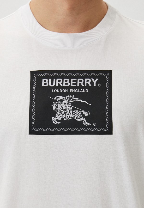Футболка Burberry, цвет: белый, RTLADJ579701 — купить в интернет ...