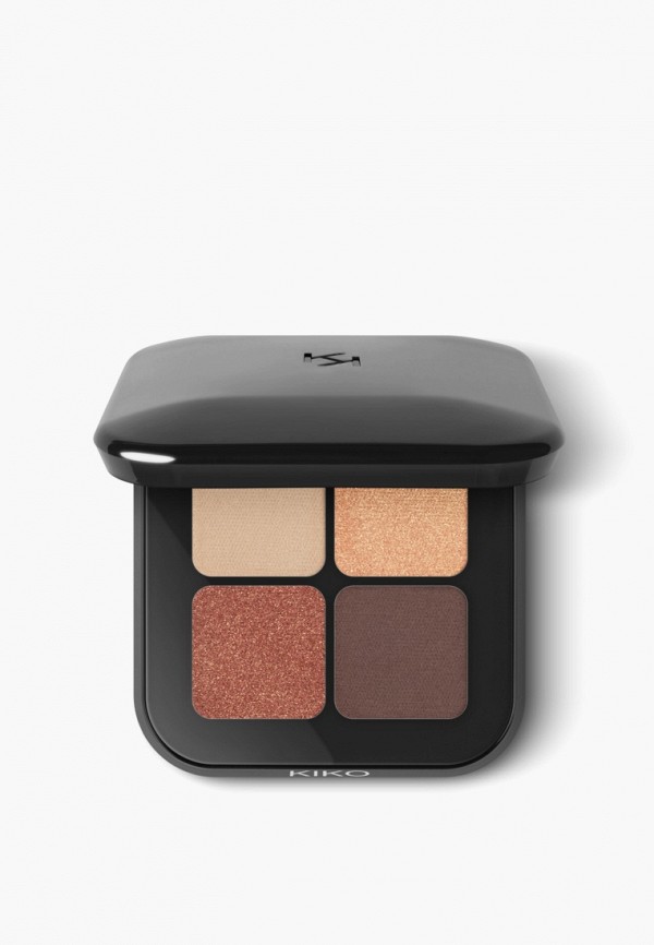 Kiko Milano Палетка теней из 4 цветов - с мультифинишем - фото 1