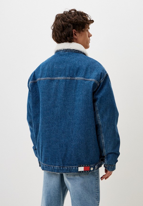 Куртка джинсовая Tommy Jeans, цвет: синий, RTLADJ615301 — купить в ...