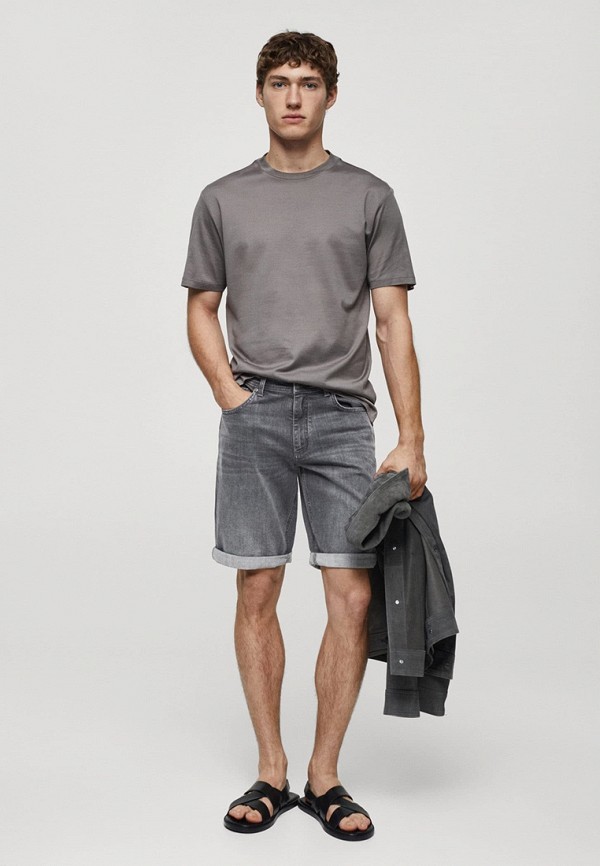 Mango Man Шорты джинсовые - ROCK - фото 2