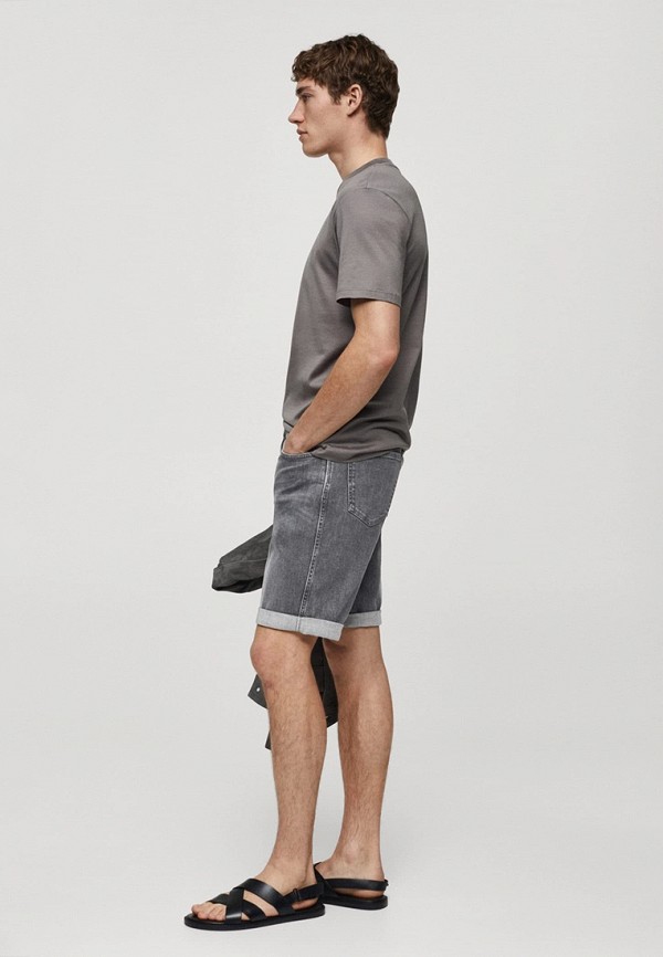 Mango Man Шорты джинсовые - ROCK - фото 5