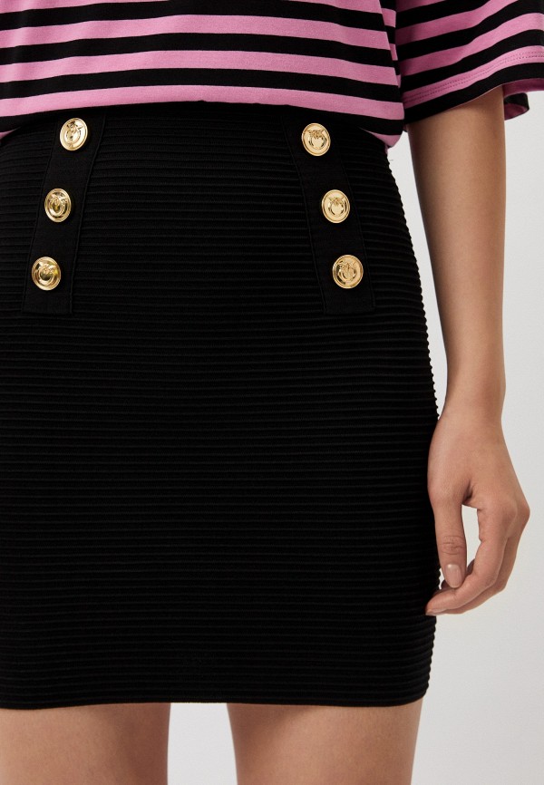 Юбка Pinko, цвет: черный, RTLADJ989401 — купить в интернет-магазине Lamoda