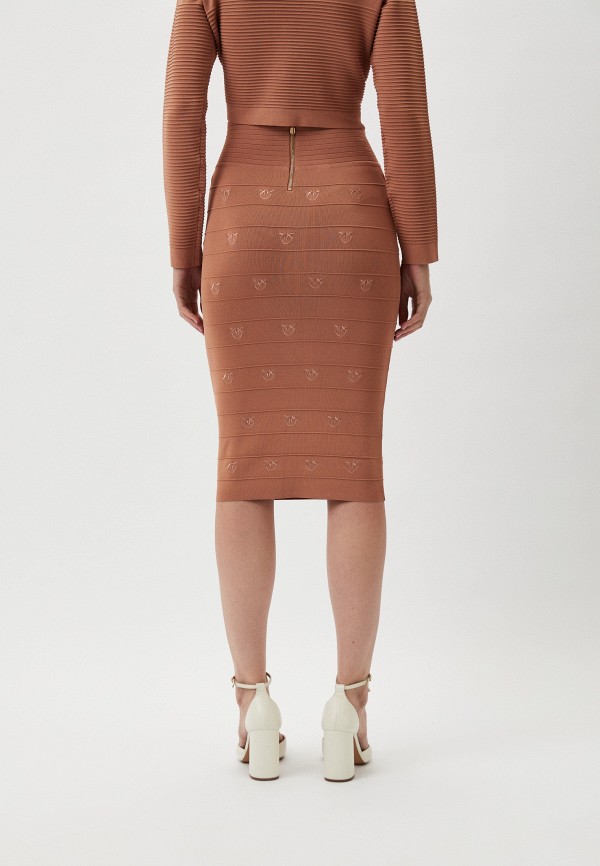 Юбка Pinko, цвет: бежевый, RTLADJ990601 — купить в интернет-магазине Lamoda