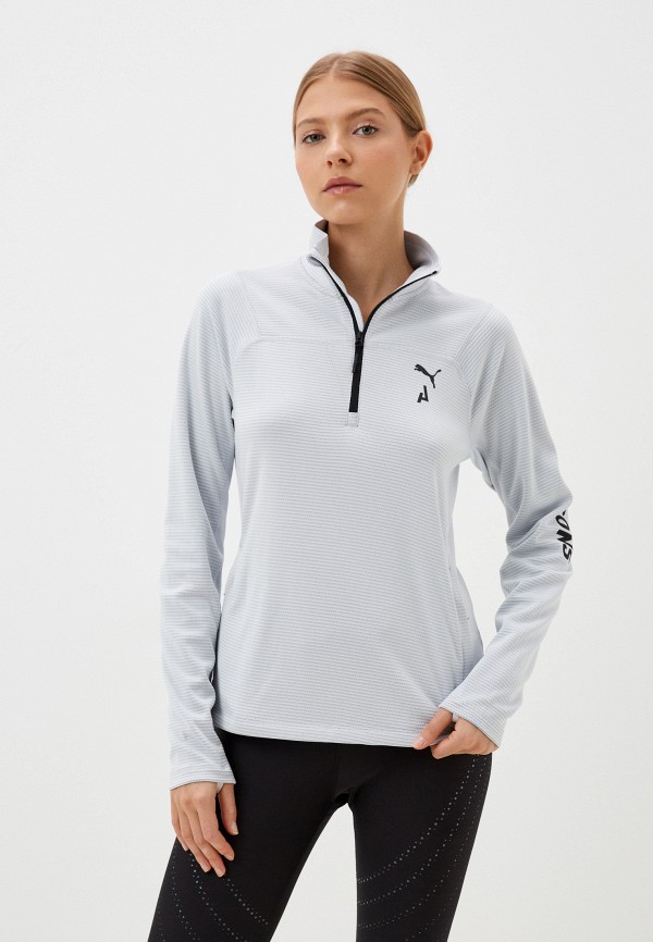 PUMA Лонгслив спортивный - W SEASONS LS 1/4 Polypropylene Rain Cell - фото 1