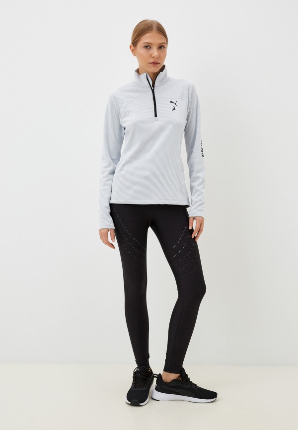 PUMA Лонгслив спортивный - W SEASONS LS 1/4 Polypropylene Rain Cell - фото 2