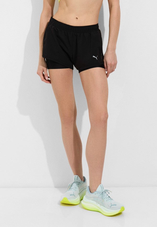 PUMA Шорты спортивные - RUN ULTRAWEAVE 2IN1 VELOCITY AOP SHORT - фото 1