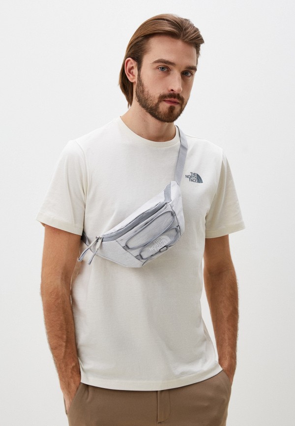 Сумка поясная The North Face Jester Lumbar, цвет: серый, RTLADK065401 ...