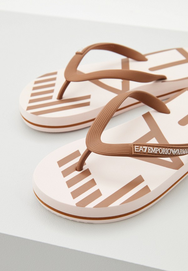 EA7 Сланцы - WATER SPORTS OVERSIZE LOGO FLIP FLOP U - фото 2