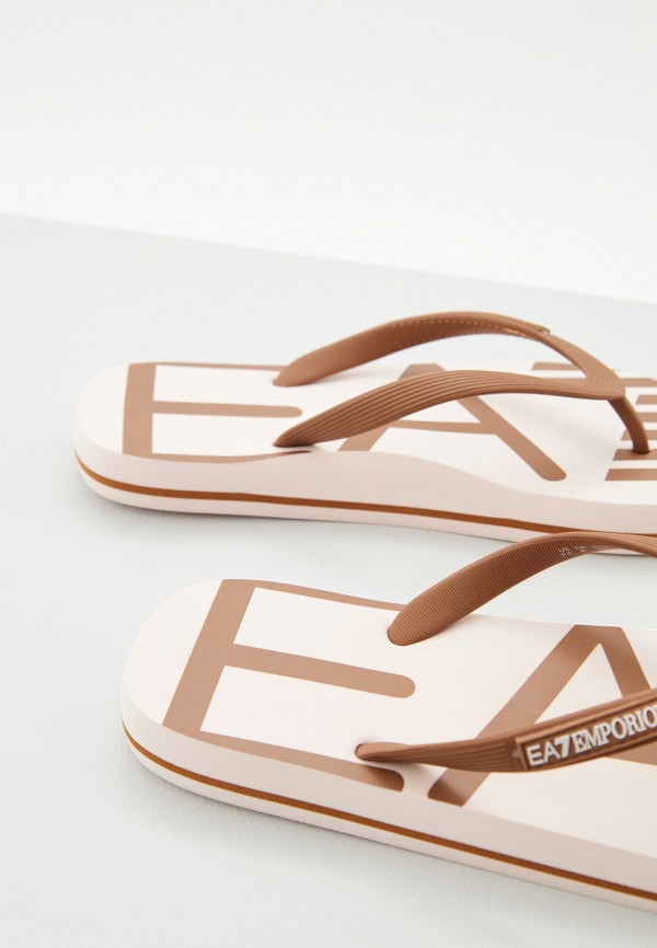 EA7 Сланцы - WATER SPORTS OVERSIZE LOGO FLIP FLOP U - фото 4