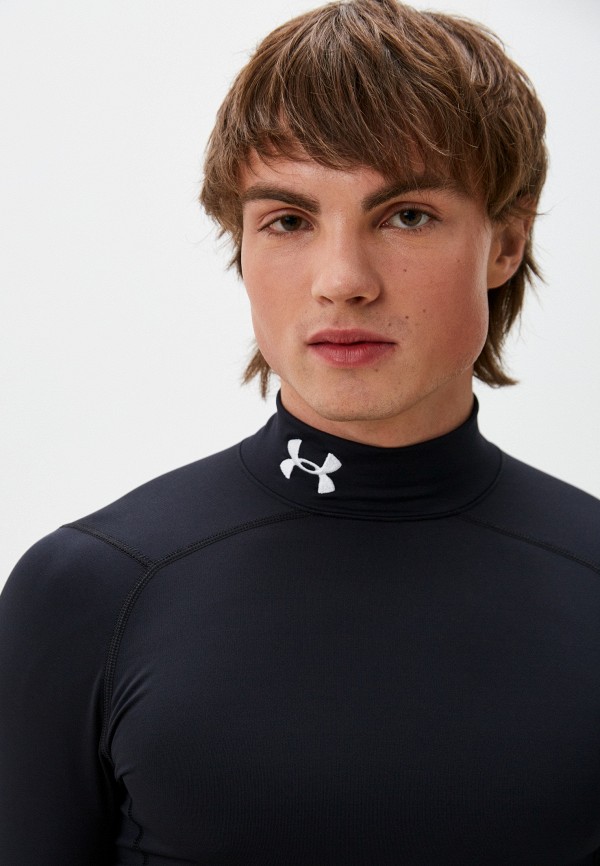 Лонгслив спортивный Under Armour UA CG ARMOUR COMP MOCK, цвет: черный ...