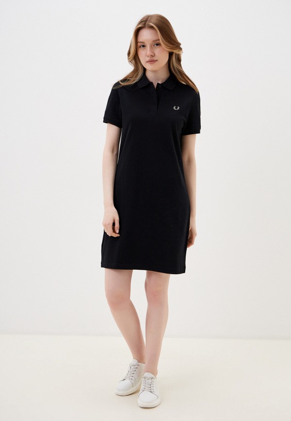 Платье Fred Perry, цвет: черный, RTLADK266101 — купить в интернет ...