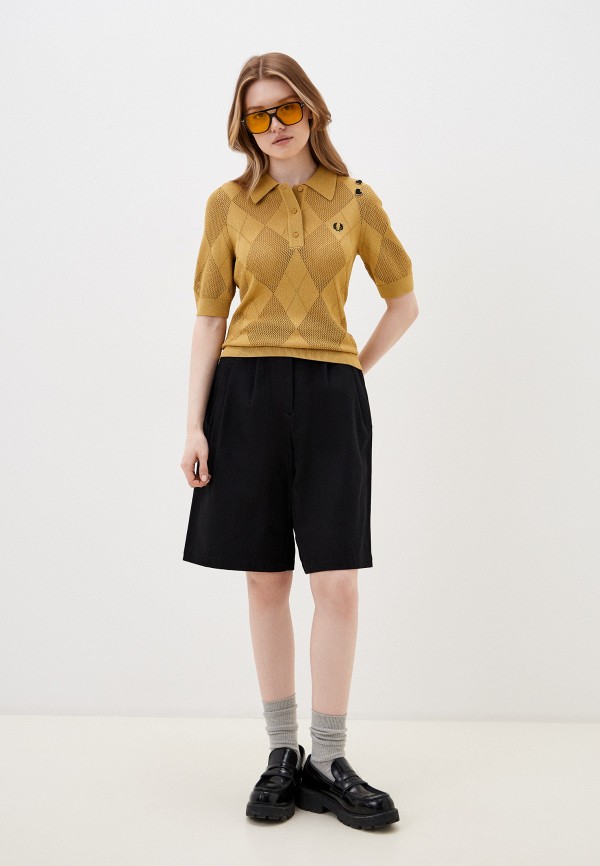 Шорты Fred Perry, цвет: черный, RTLADK272601 — купить в интернет ...