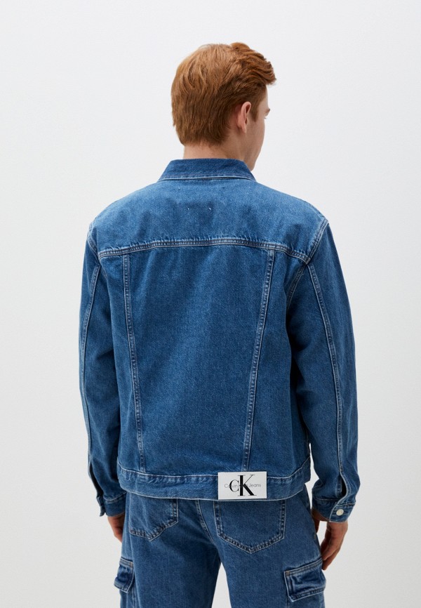 Куртка джинсовая Calvin Klein Jeans, цвет: синий, RTLADK404102 — купить ...
