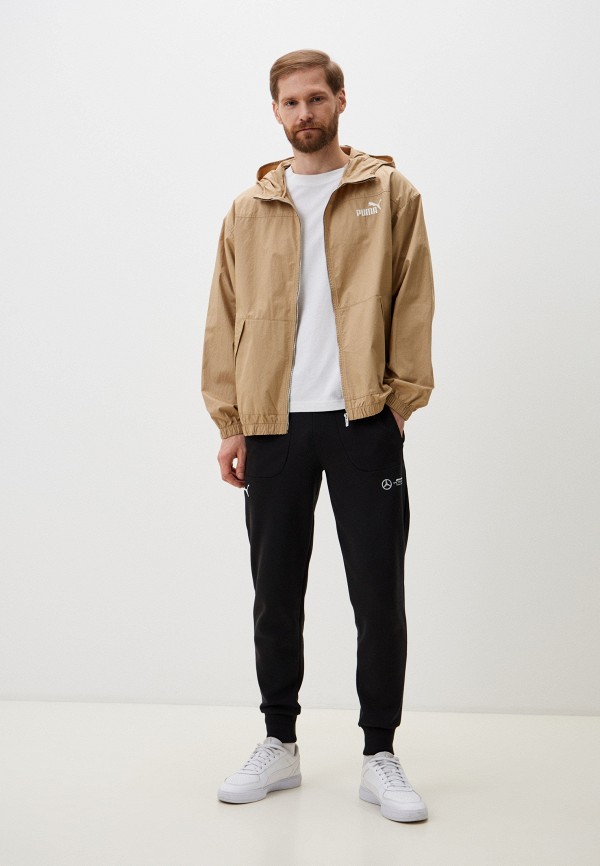 Ветровка PUMA Hooded Cotton Jacket, цвет: бежевый, RTLADK479101 ...