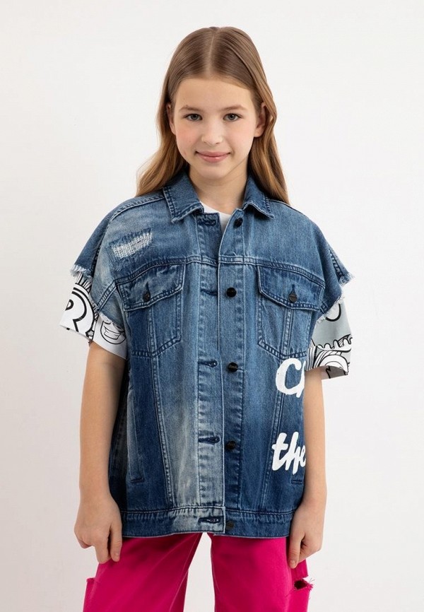 Gulliver Жилет джинсовый - фото 1