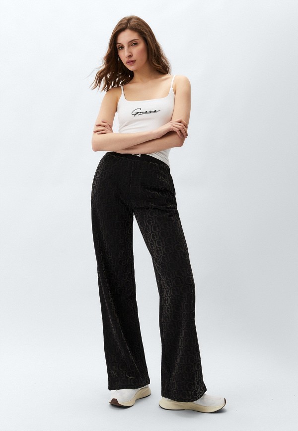 Майка Guess, цвет: белый, RTLADK529801 — купить в интернет-магазине Lamoda