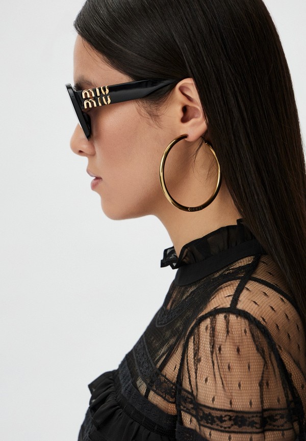 Miu Miu Очки солнцезащитные - MU 10YS 1AB5D1 - фото 6