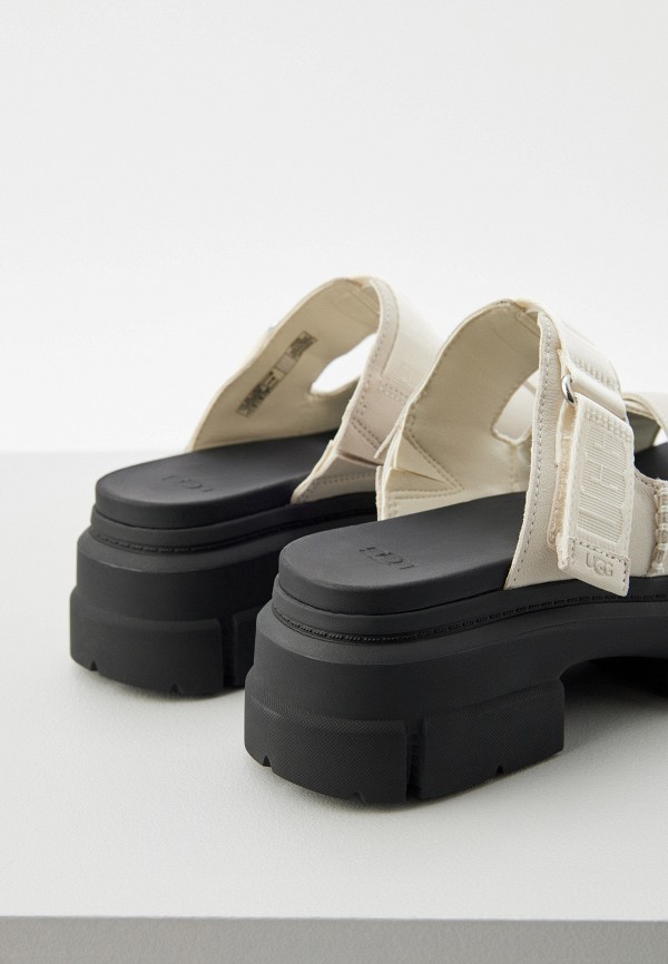Сабо UGG, цвет: бежевый, RTLADK903601 — купить в интернет-магазине Lamoda