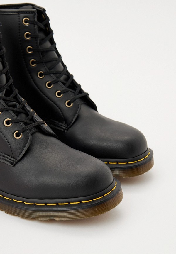 Dr. Martens Ботинки - Vegan 1460 Black Felix Rub Off - фото 2