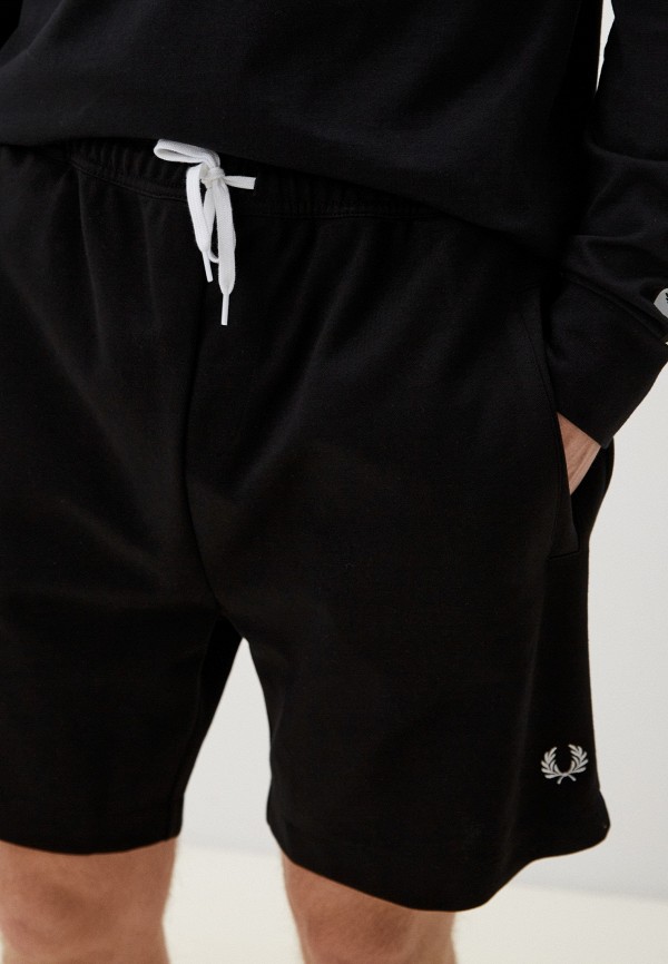 Шорты Fred Perry REVERSE TRICOT, цвет: черный, RTLADL280101 — купить в ...