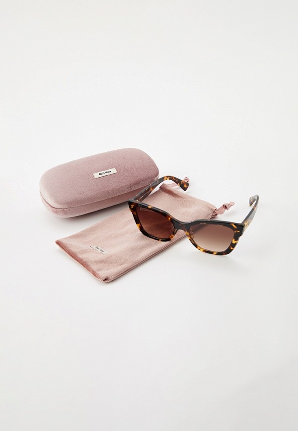 Miu Miu Очки солнцезащитные - MU 02ZS VAU6S1 - фото 4