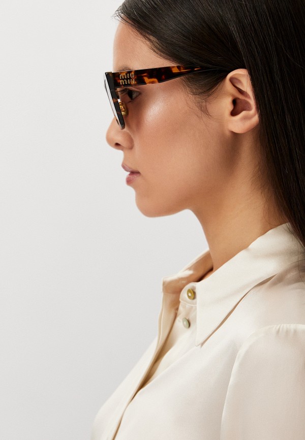 Miu Miu Очки солнцезащитные - MU 02ZS VAU6S1 - фото 6