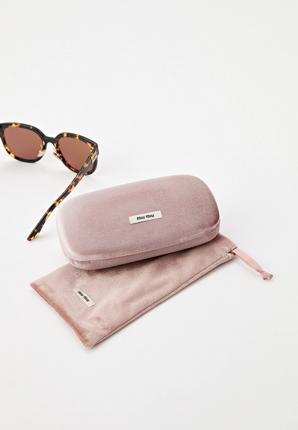 Miu Miu Очки солнцезащитные - MU 01ZS VAU70D - фото 4