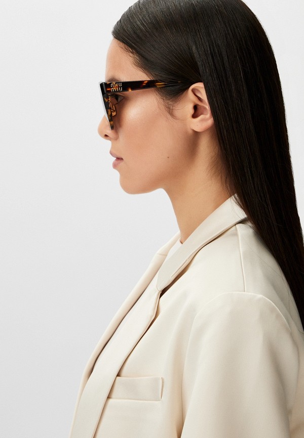Miu Miu Очки солнцезащитные - MU 01ZS VAU70D - фото 6
