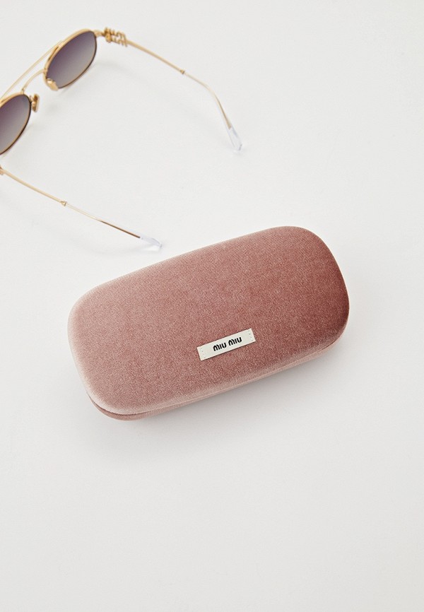 Miu Miu Очки солнцезащитные - MU 54ZS 5AK30C - фото 4