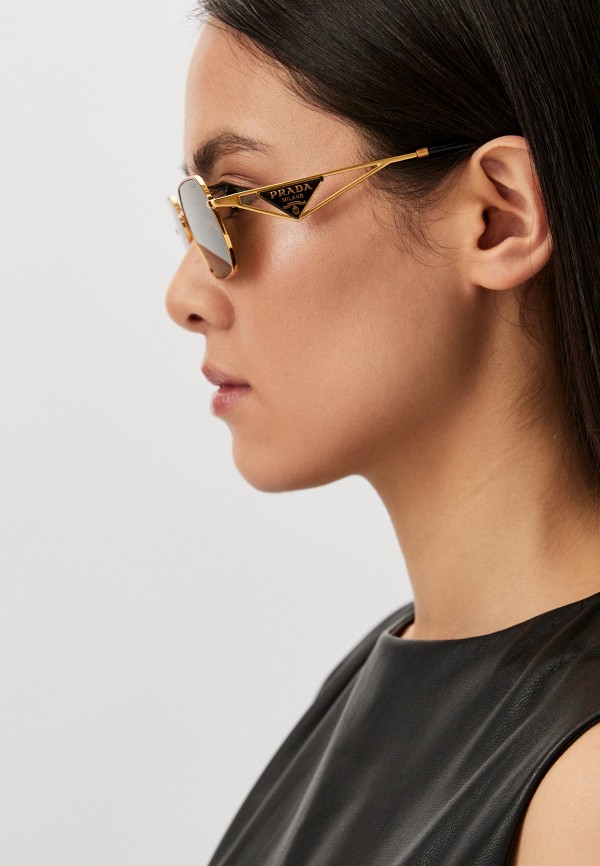 Prada Очки солнцезащитные - PR A51S 15N01T - фото 6