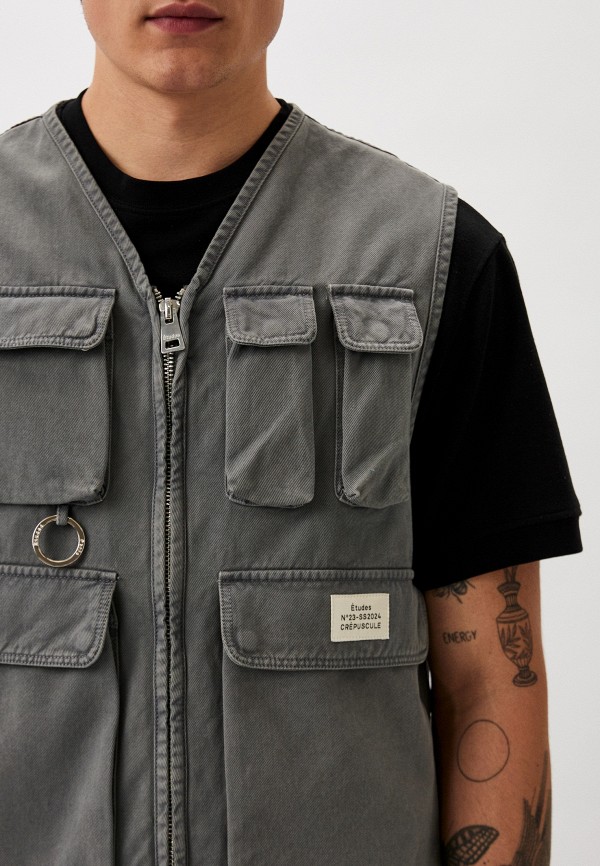 Etudes Жилет джинсовый - фото 4