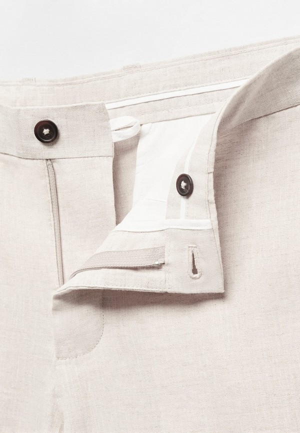 Mango Man Брюки - OYSTER - фото 5