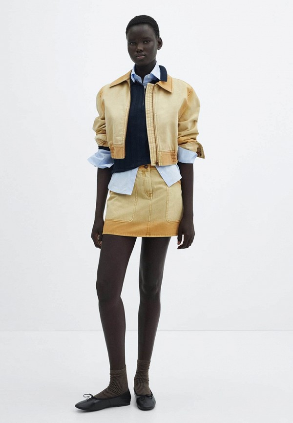 Mango Юбка джинсовая - WORKER - фото 2