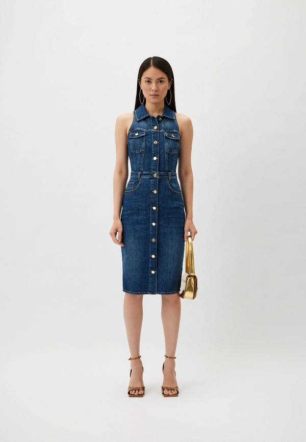 Elisabetta Franchi Платье джинсовое - фото 1